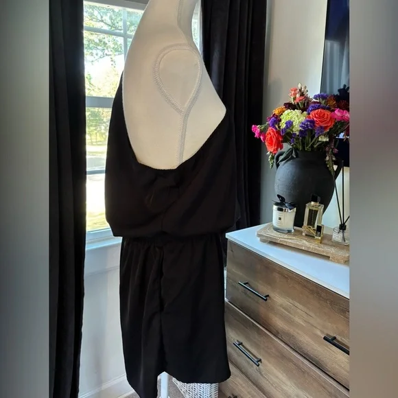 SHEIN Black One-Shoulder Dress - Picture 3 of 4